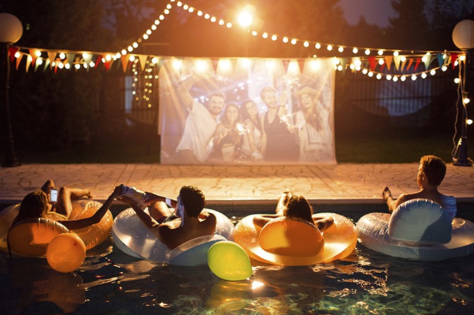 outdoor movie night outdoor movie night